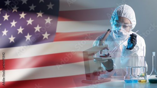 Laboratory research USA. Vi...