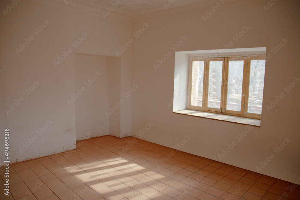 Obraz premium empty room with window
