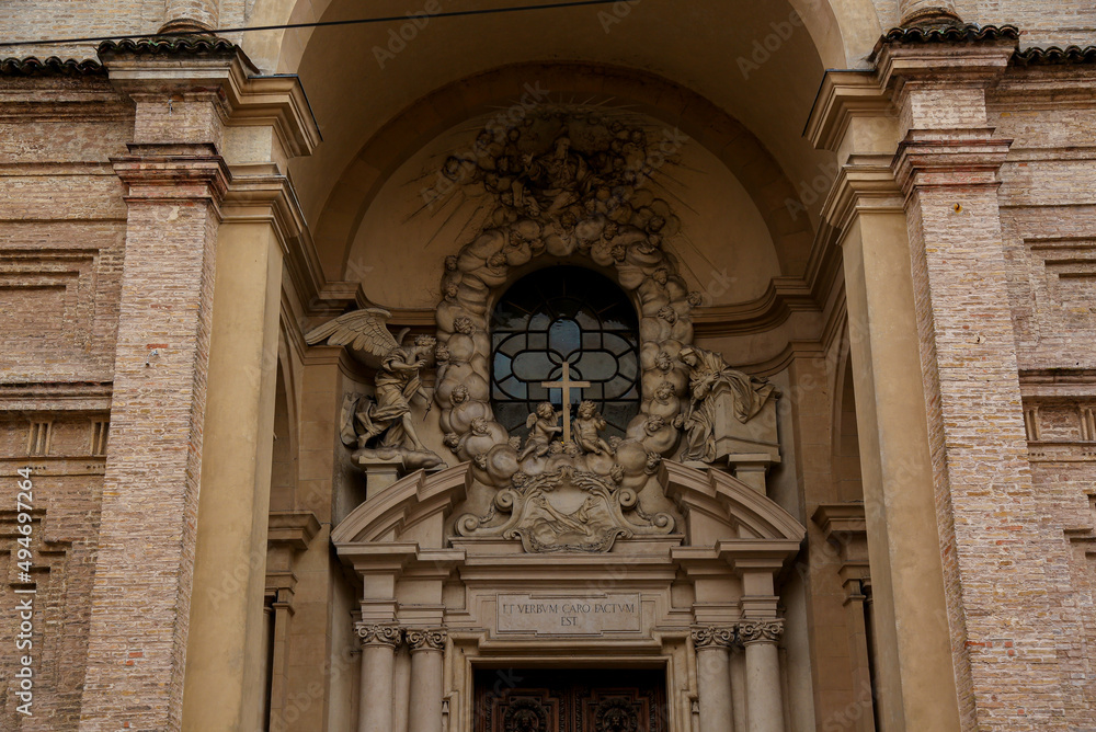The Santissima Annunziata church in Parma, Emilia-Romagna, Italy