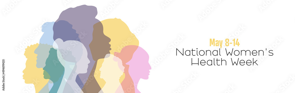 National Women's Health Week banner.