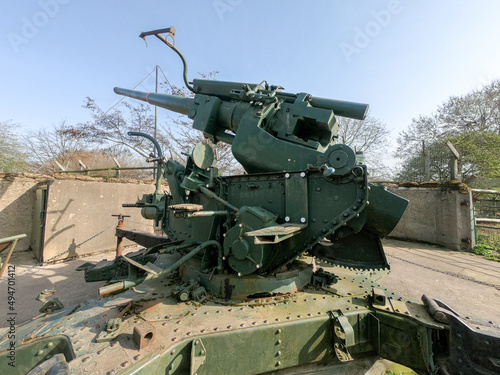 Ack Ack anti-aircraft gun at Mudchute
 photo