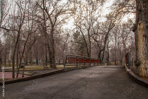 park in autumn