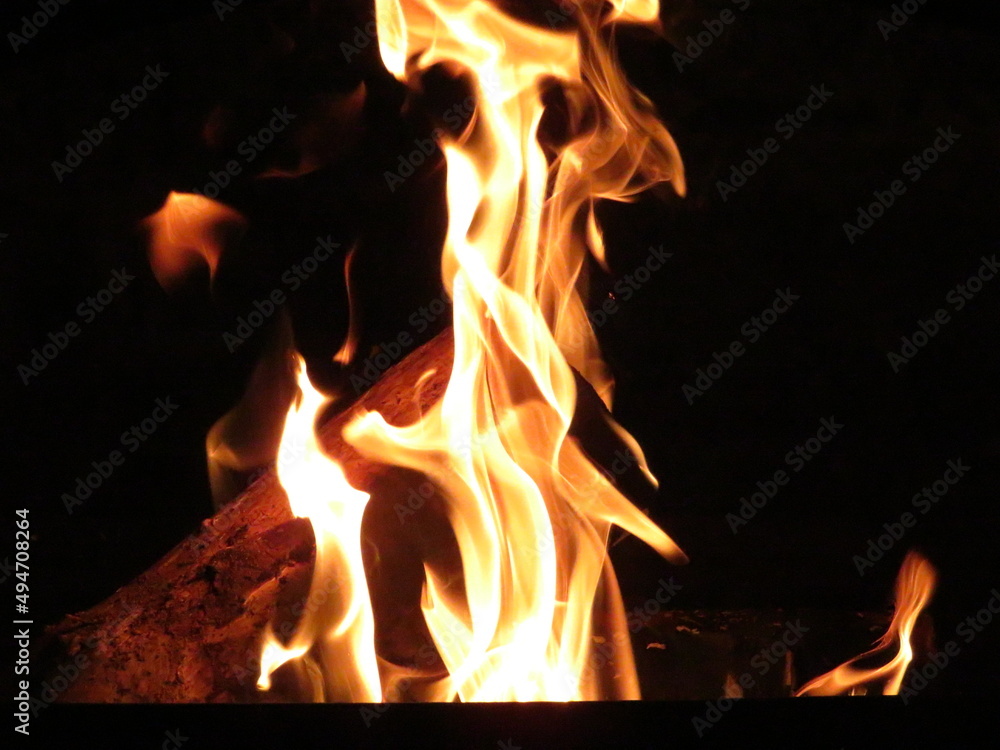fire in fireplace fire in fireplace