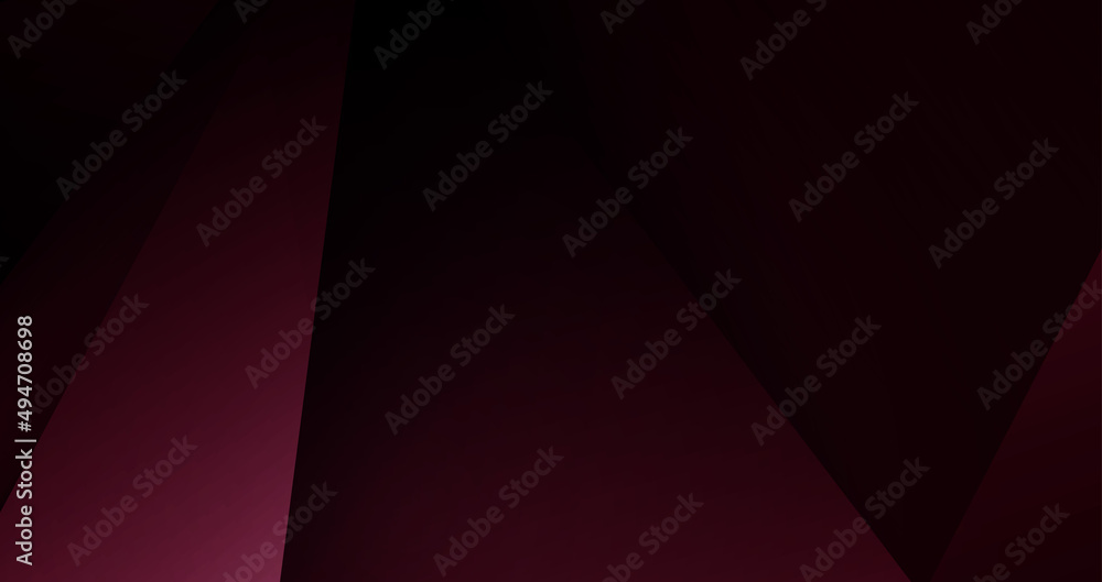 Realistic red texture background with 3d triangle and deep shadow, red metal wallpaper
