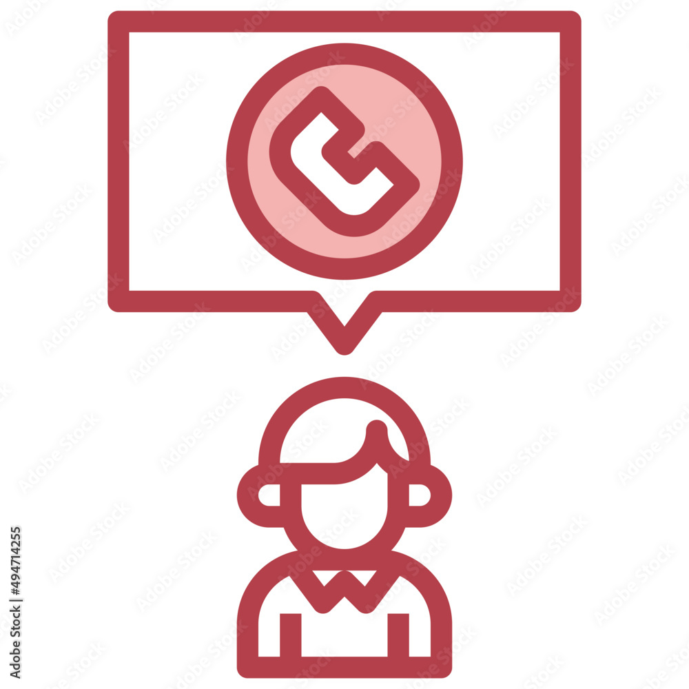 CHAT red line icon,linear,outline,graphic,illustration CHAT red line icon,linear,outline,graphic,illustration