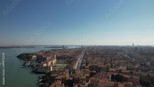 Venedig Cannaregio Panorama mit Canale Cannaregio und Rio de San Girolamo photo