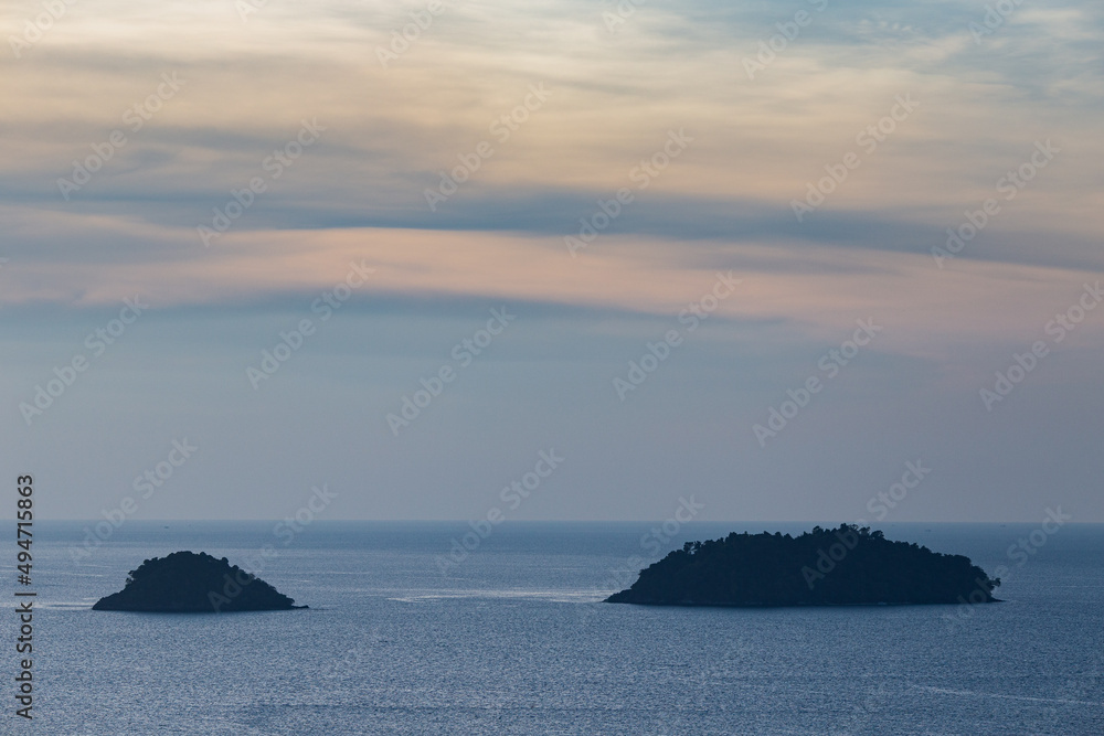 sea and beautiful sky 