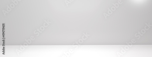 White background 3d rendering .clear display