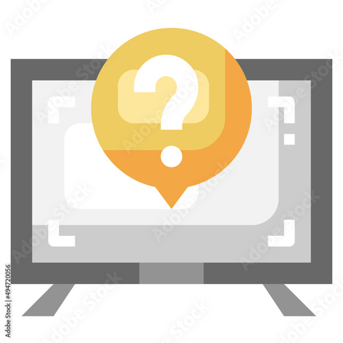 TELEVISION flat icon,linear,outline,graphic,illustration
