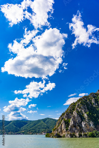 Danube gorge at Djerdap in ...