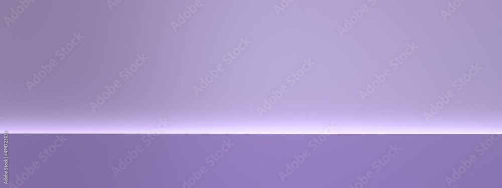 Abstract purple background 3d rendering .clear display