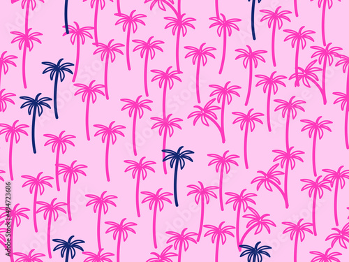PALM CONVERSATIONAL SEAMLESS PRINTS AND PATTERN