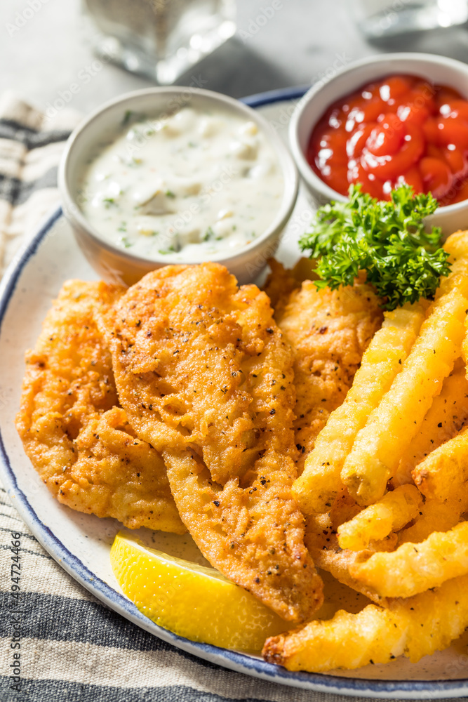 Homemade Lent Fish Fry