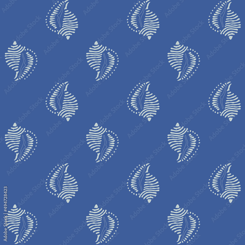 SEA SHELL SEAMLESS PATTERN IN VECTOR FILE SEA SHELL SEAMLESS PATTERN IN VECTOR FILE