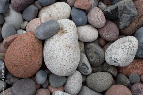 Lake Superior shoreline Minnesota - background