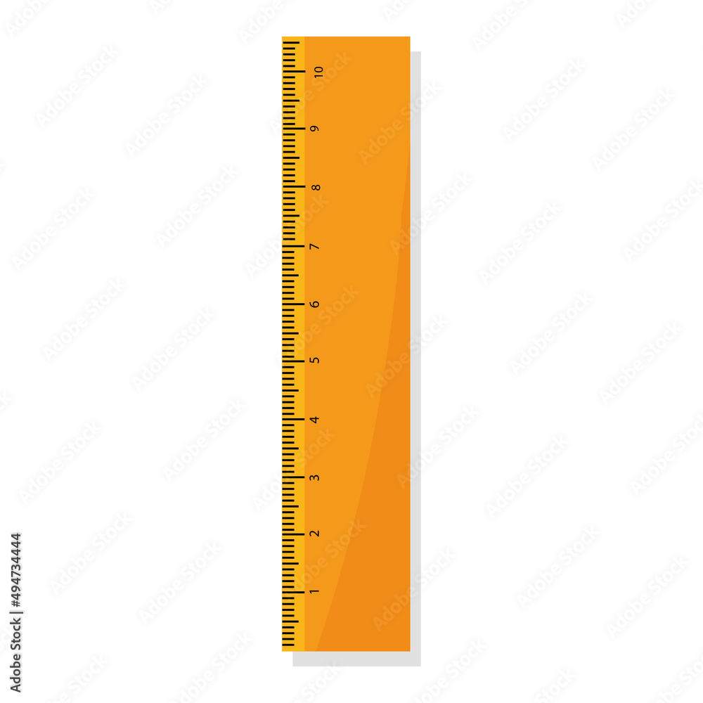 Isolated ruler supplies school vector illustration Isolated ruler supplies school vector illustration