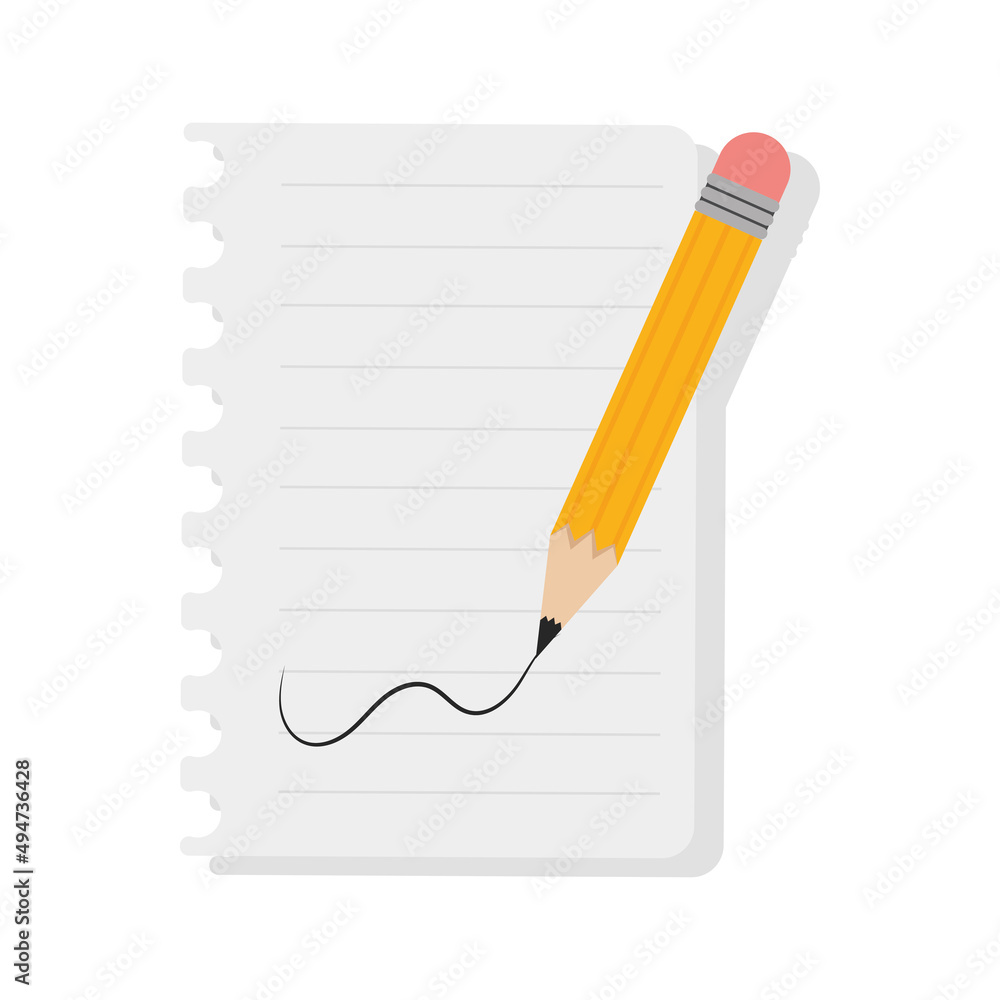 Isolated pencil supplies school vector illustration Isolated pencil supplies school vector illustration