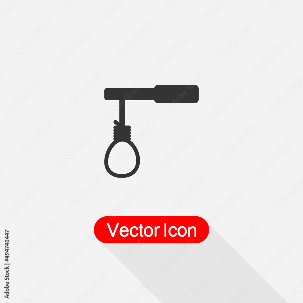 Noose Icon Vector Illustration Eps10 Noose Icon Vector Illustration Eps10