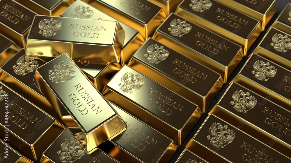  gold in bullion in a large volume of the inscription 