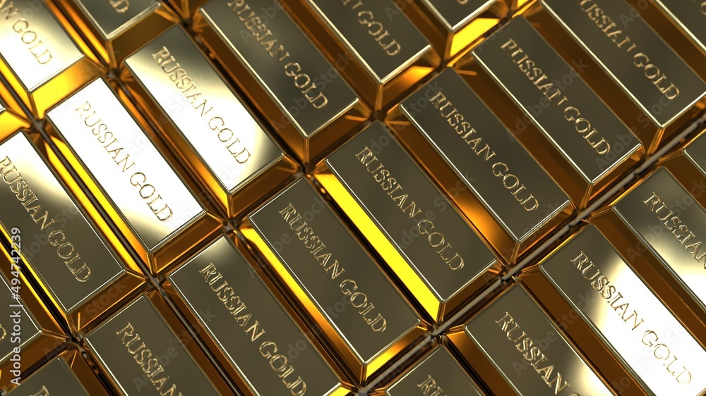 gold in bullion in a large volume of the inscription gold in bullion in a large volume of the inscription