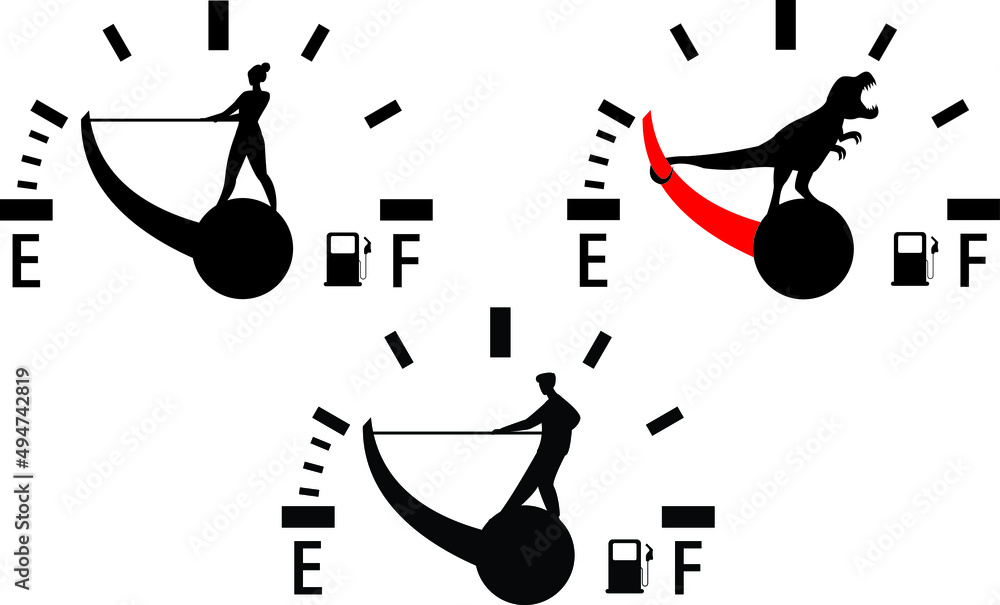 Car Fuel Gauge Stickers SVG EPS PNG Car Decal Sticker Stock Vector Adobe Stock