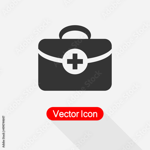 Medical Bag Icon,Medical Kit Icon Vector Illustration Eps10