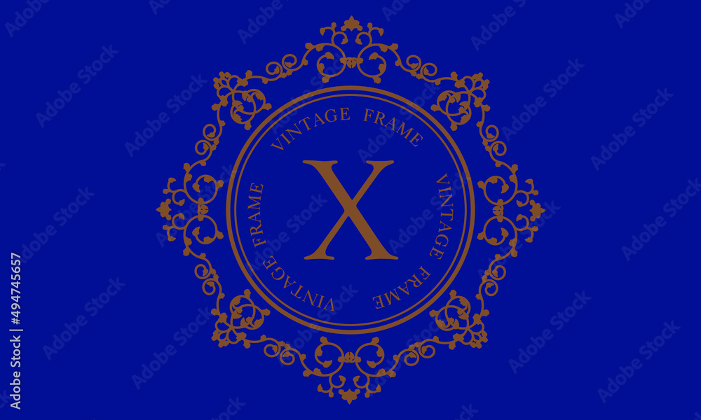 Vector logo with the letter X on a dark background. Great for logo, monogram, invitation, flyer, menu, brochure, background or any desired idea. Vector logo with the letter X on a dark background. Great for logo, monogram, invitation, flyer, menu, brochure, background or any desired idea.