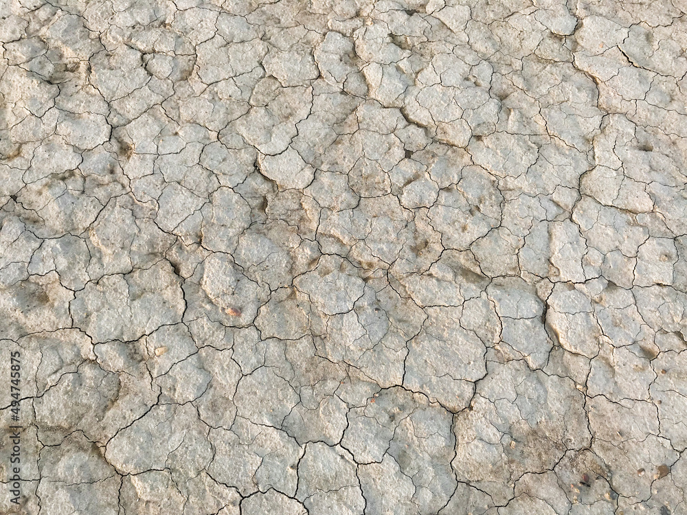 Dry cracked earth. Drought. The dried-up bottom of the lake. Abstract yellow background. Copy space Dry cracked earth. Drought. The dried-up bottom of the lake. Abstract yellow background. Copy space