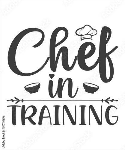 Chef In Training SVG T-Shirt