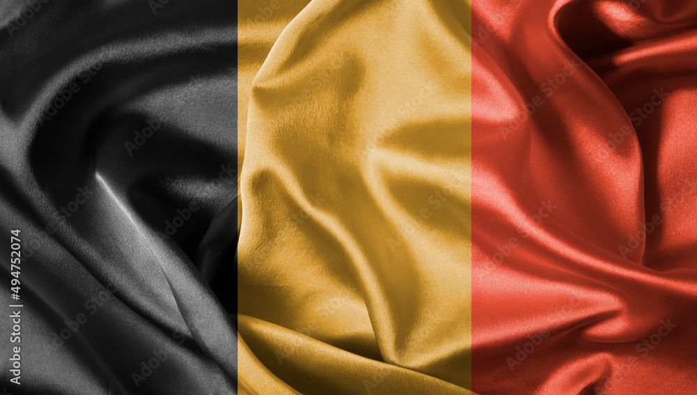 Belgium national flag patriotic background