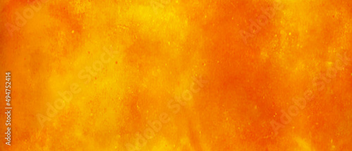 Ancient yellow or orange grunge texture background. Abstract grunge Background with scratches and cracks. yellow or orange background for your graphic design works and layout  vintage and template. 