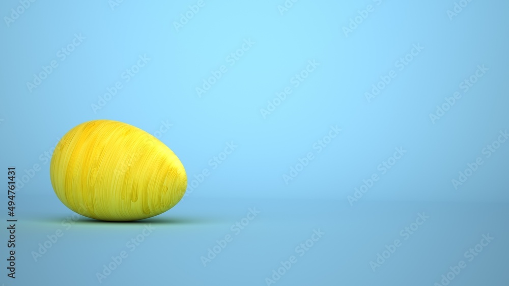 Yellow Easter Egg