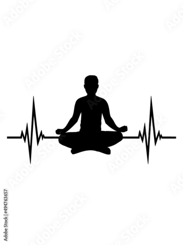 Herzschlag Yoga Position 