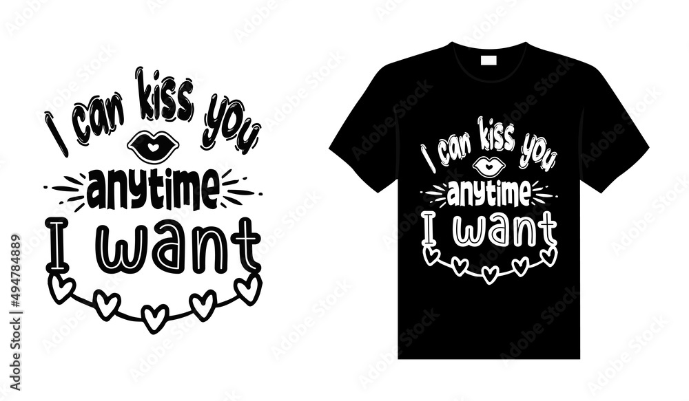 Kiss typography t shirt design Kiss typography t shirt design