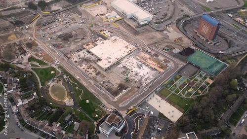 Brent Cross Town is the new park town for future London, at the heart of the development. It will be served by the new Brent Cross West station photo