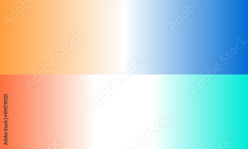 simple and elegant four-color gradient background