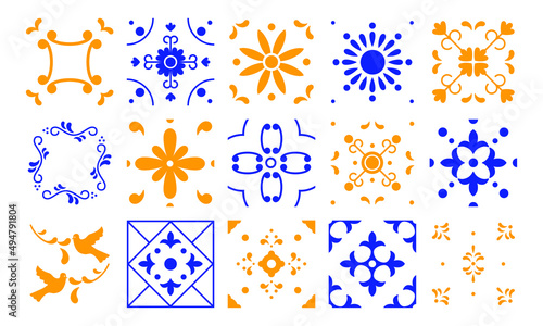 Tribal vintage pattern. abstract ethnic decoration ornament. 