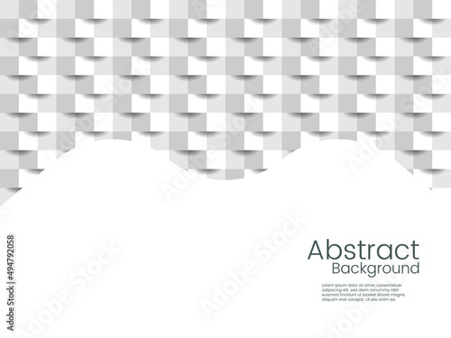Abstract background. Vector white background 3d paper art style.  For cover design, book design, poster, flyer, website backgrounds, poster, banner or advertising.