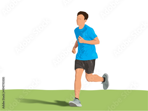 Person Exercising illustration graphic vector