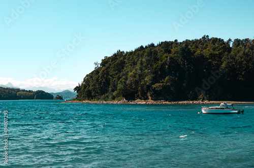 boats on the sea