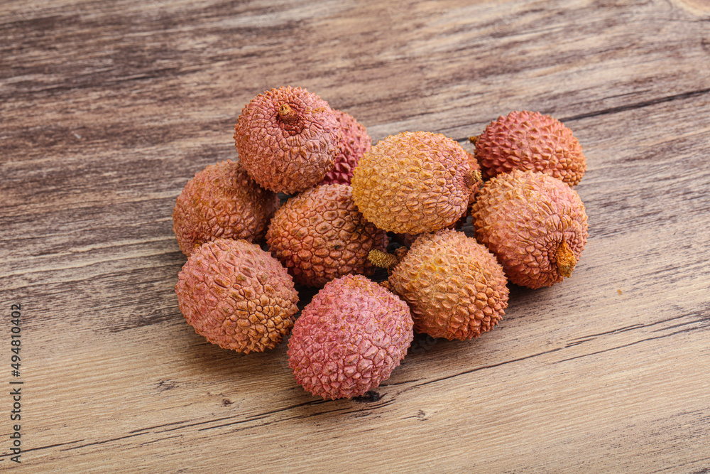 Tropical sweet exotic fruit lychee Tropical sweet exotic fruit lychee
