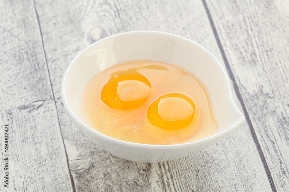 Chicken egg in the bowl Chicken egg in the bowl