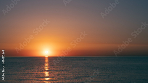 sunrise over the sea © Benjamin