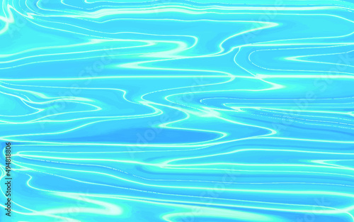 Abstract blue lightning liquid fluid texture marble background premium vector