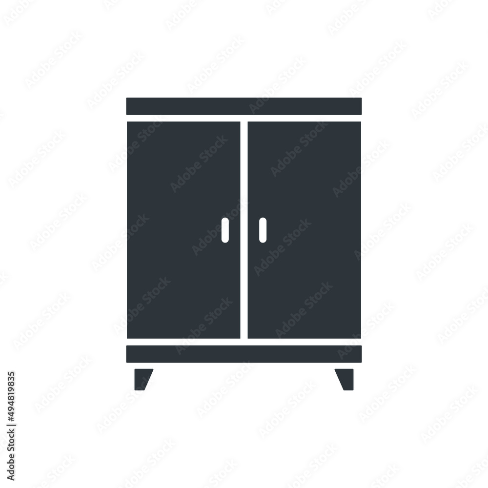 cupboard wardrobe for website graphic resource, presentation, symbol cupboard wardrobe for website graphic resource, presentation, symbol