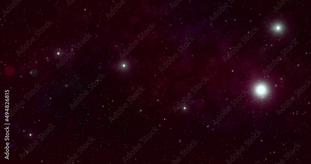 Fototapeta premium Dark constellation in deep space. Art cosmic design
