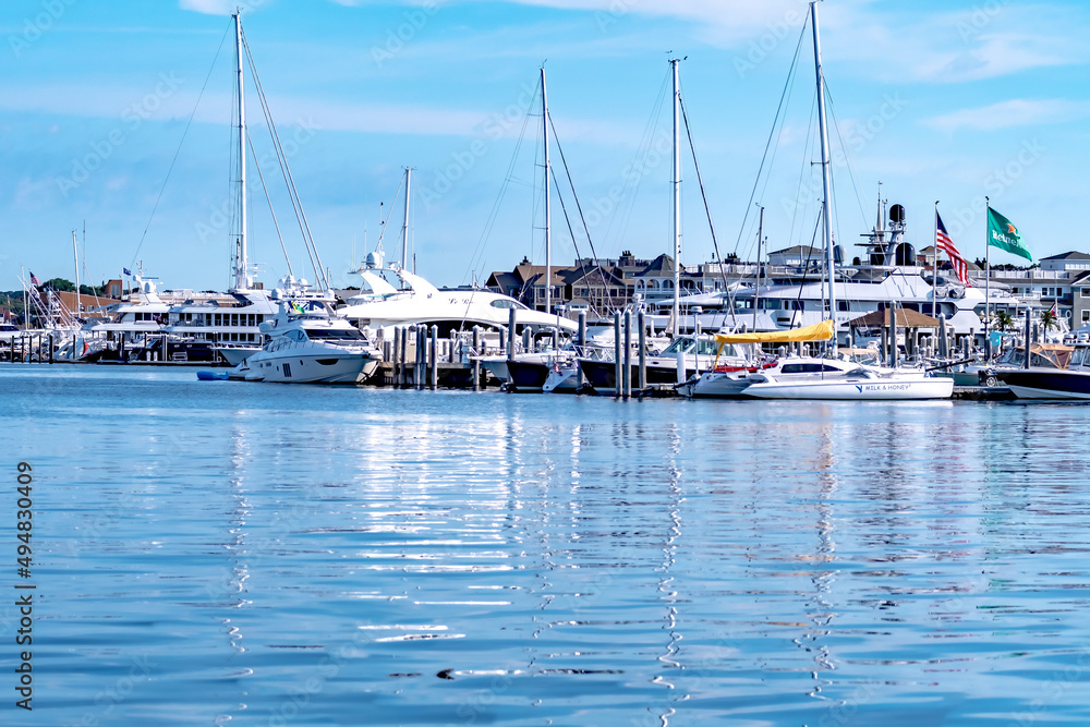 Obraz premium Scenes around newport rhode island