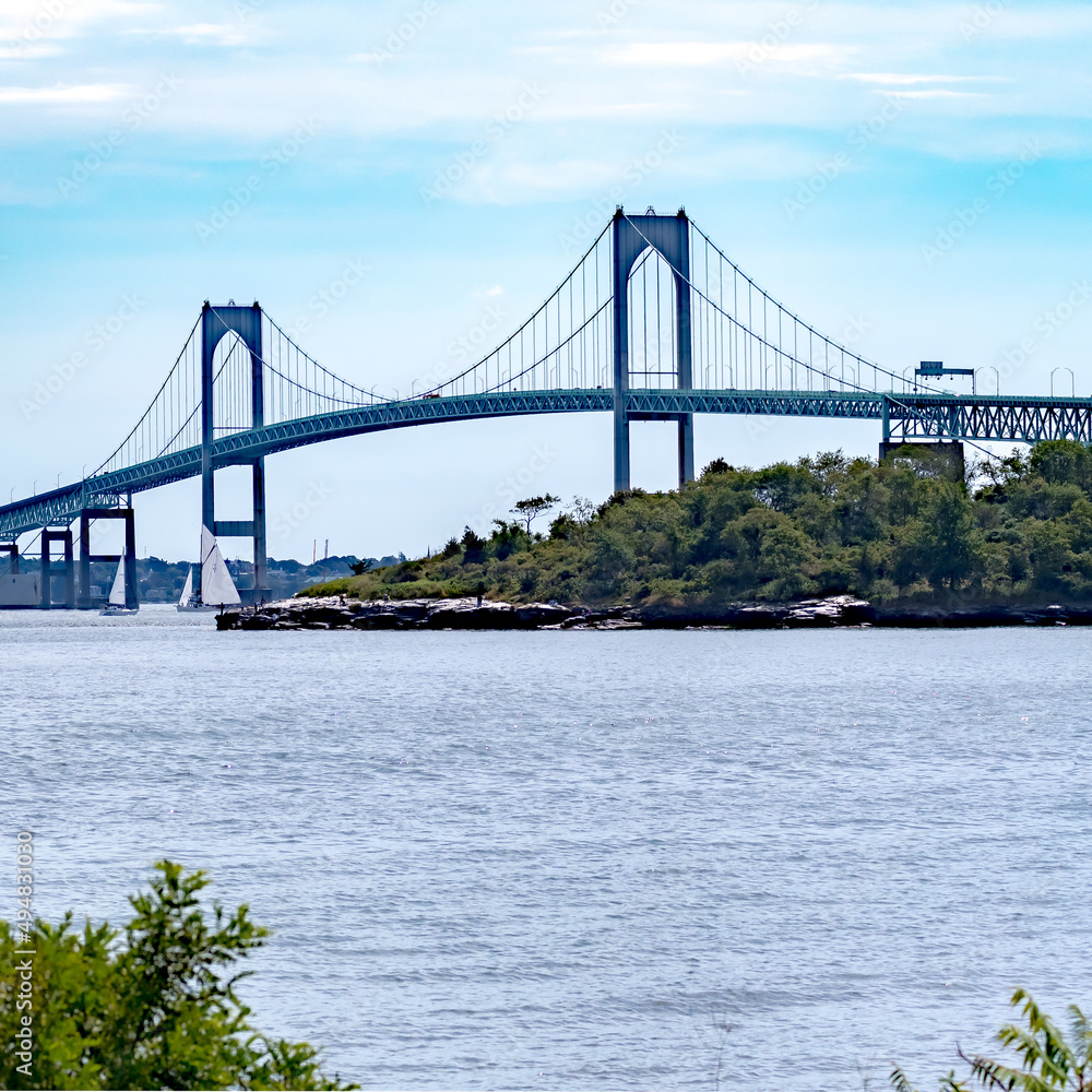 Jamestown Bridge newport bridge in newport rhode island Jamestown Bridge newport bridge in newport rhode island