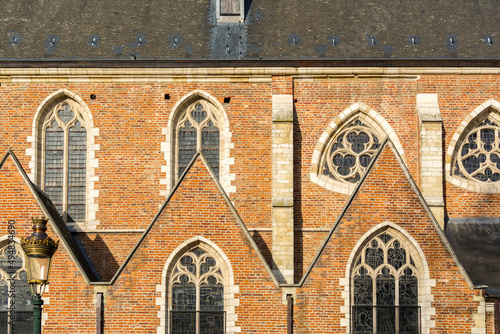 Chapel of the Madeleine, Brussels, belgium photo