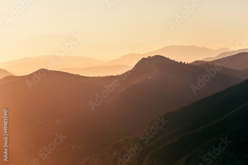 sunset in the mountains © Francesca Emer